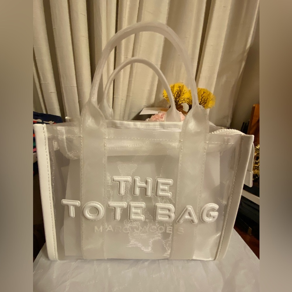 NWT Marc Jacobs White Tote Bag